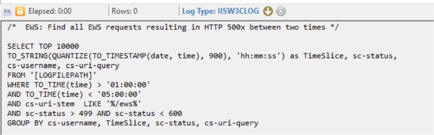 🧮Mastering LogParser for Exchange and IIS: Powerful Queries Made Simple ...