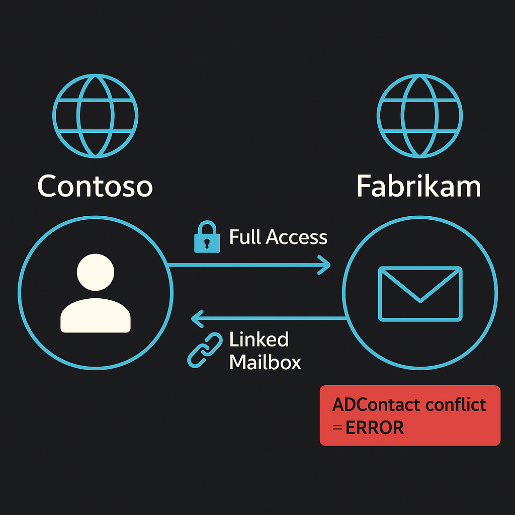 🔍 Granting Cross-Forest Mailbox Access: Linked Mailbox or Full&nbsp;Access?